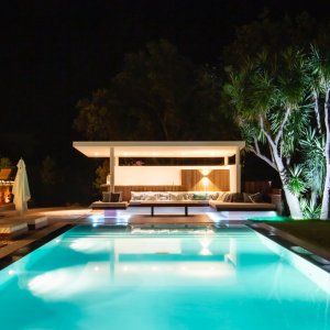 Photo 27 - Superb villa in Ramatuelle - Pool house de nuit